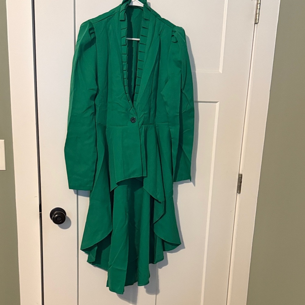 Elegant Green Women's Dress